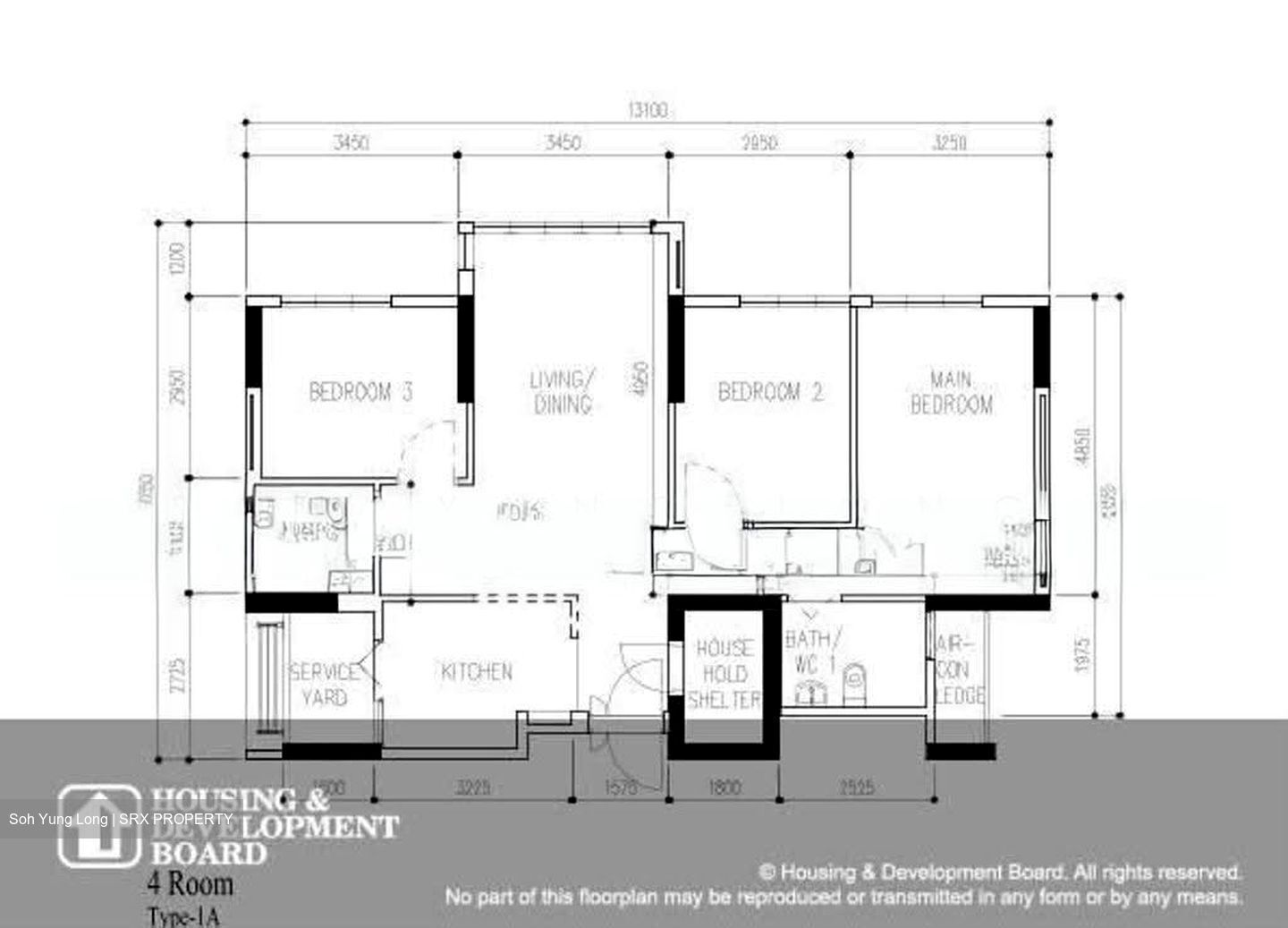Blk 115A Alkaff Lakeview (Toa Payoh), HDB 4 Rooms #629275861